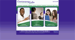 Desktop Screenshot of chautauquaworks.com